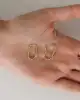 Tektaşlı Dörtgen Küpe