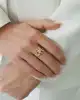 Üç Renk Altın Yüzük