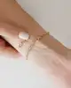 Üç Renk Dorika Toplu Altın Bileklik