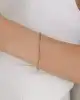 Üç Renk Dorika Toplu Altın Bileklik