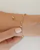 Üç Renk Dorika Toplu Altın Bileklik
