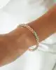 Üç Renkli Dorika Altın Bileklik