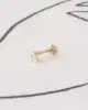 V Model Tragus Piercing