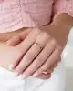Yıldızlı Ritim Altın Yüzük