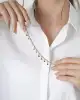 Renkli Mineli Altın Charm Bileklik