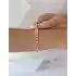 22 Ayar Taşlı Gurmet Zincirli Bileklik