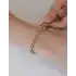 Bold Burgu Altın Zincir Bileklik