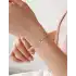 Sıra Taşlı Arpa Zincir Bileklik