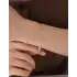 Mini Sıra Taşlı Altın Bileklik