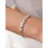 Beyaz Altın Taşlı Bileklik