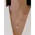 Çiçek Figürlü Altın Kolye