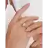 Eskitme Baget Altın Yüzük