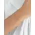 İkili Mini Dorika Toplu Altın Bileklik