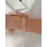 Leopar Desenli Altın Bileklik