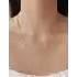 Mini İkili Top Zincir Kolye