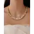 Renkli Taşlı Altın Gerdanlık