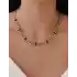 Siyah Taşlı Gurmet Zincir