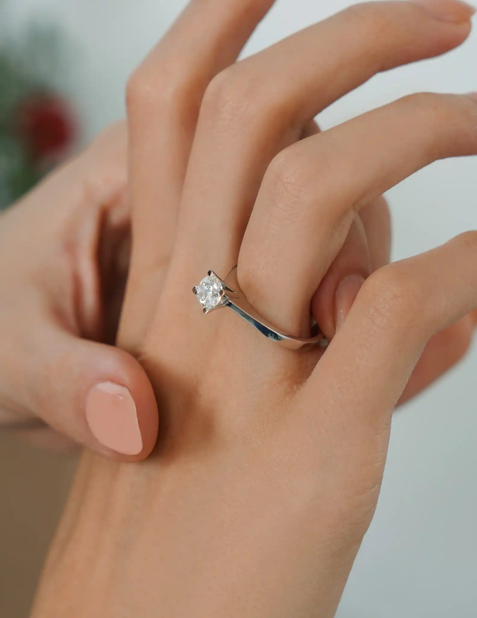 0.80 Ct. Pırlanta Tektaş Yüzük