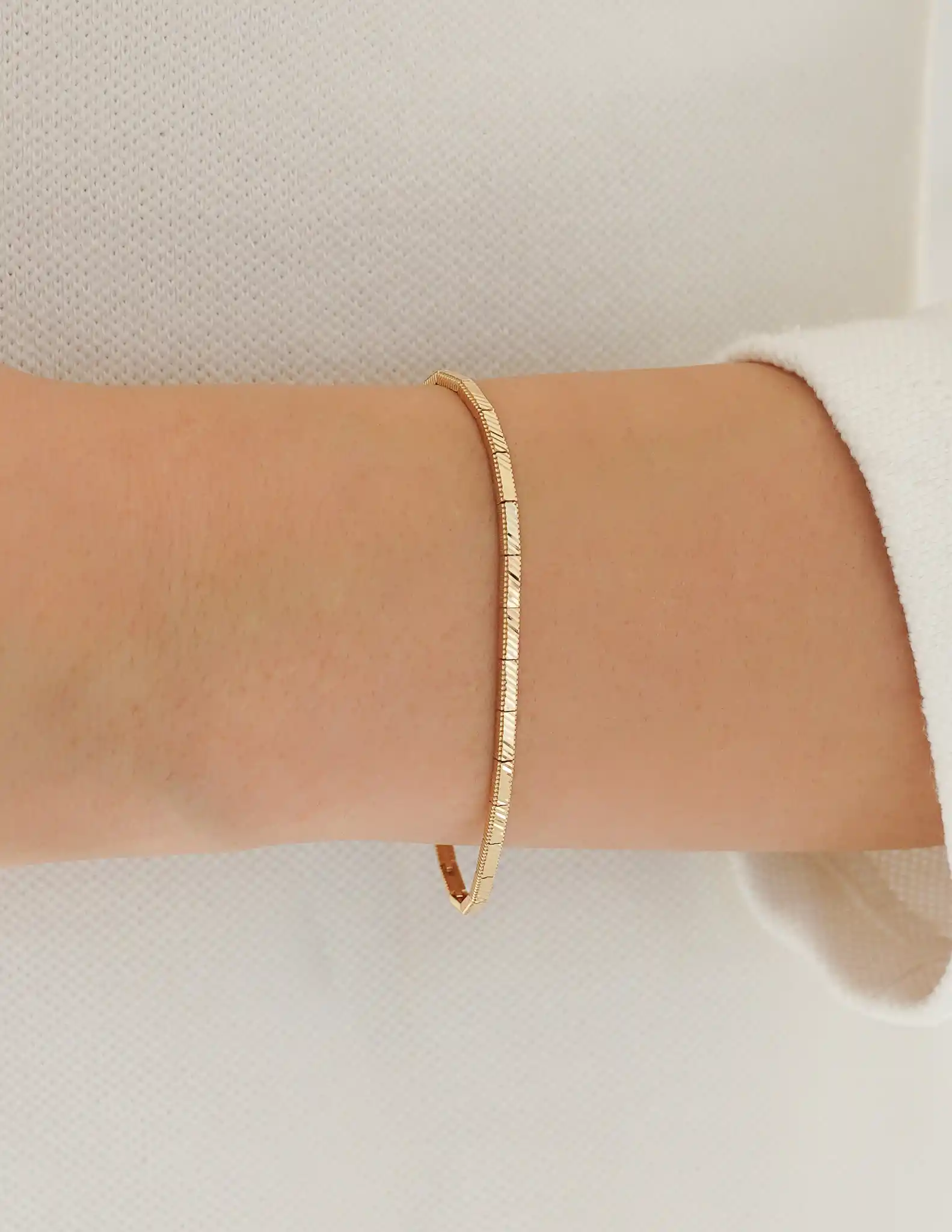 Kalemli Mini Dörtgen Bileklik