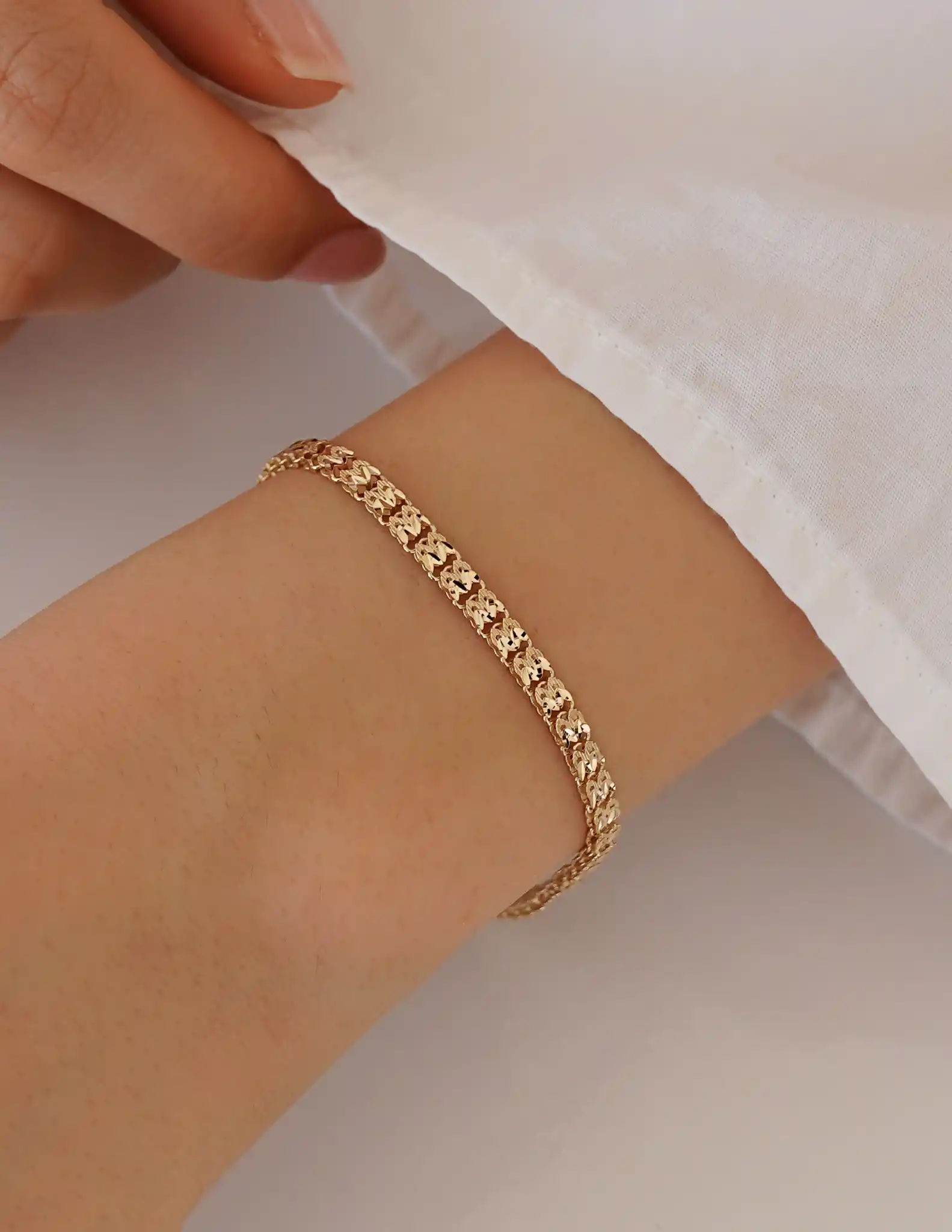 Kalemli Altın Bileklik