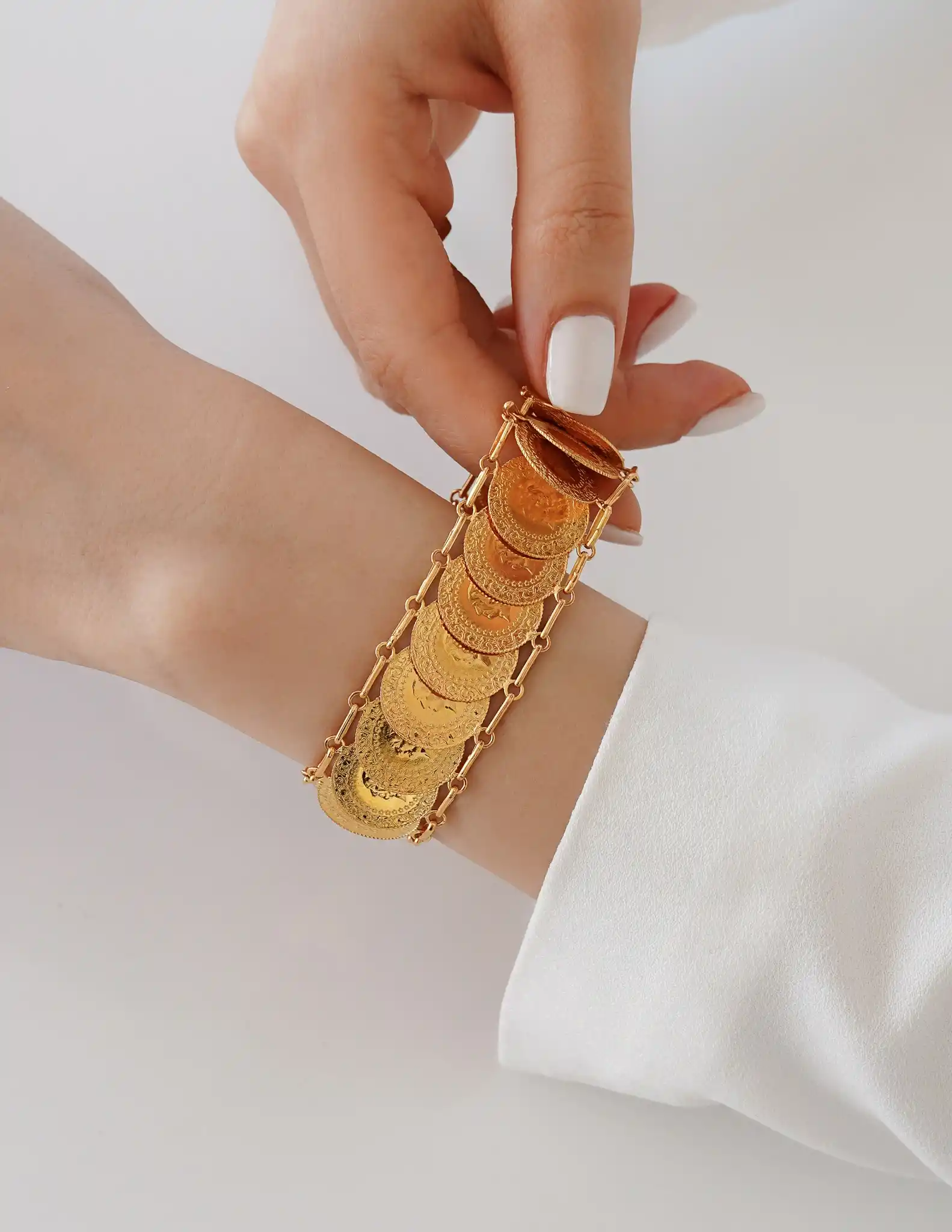 22 Ayar Çeyrekli Altın Bileklik