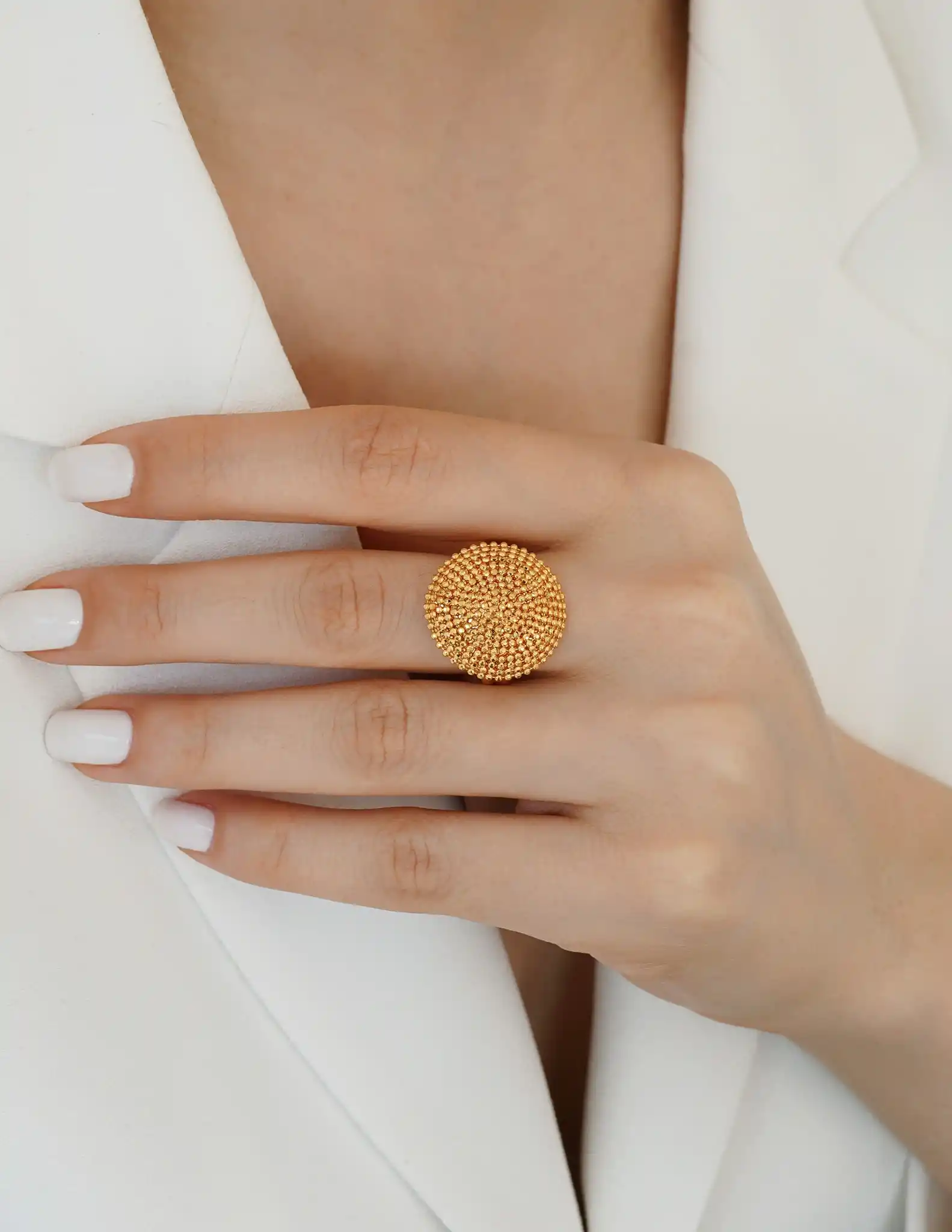 22 Ayar Altın Mini Toplu Yüzük