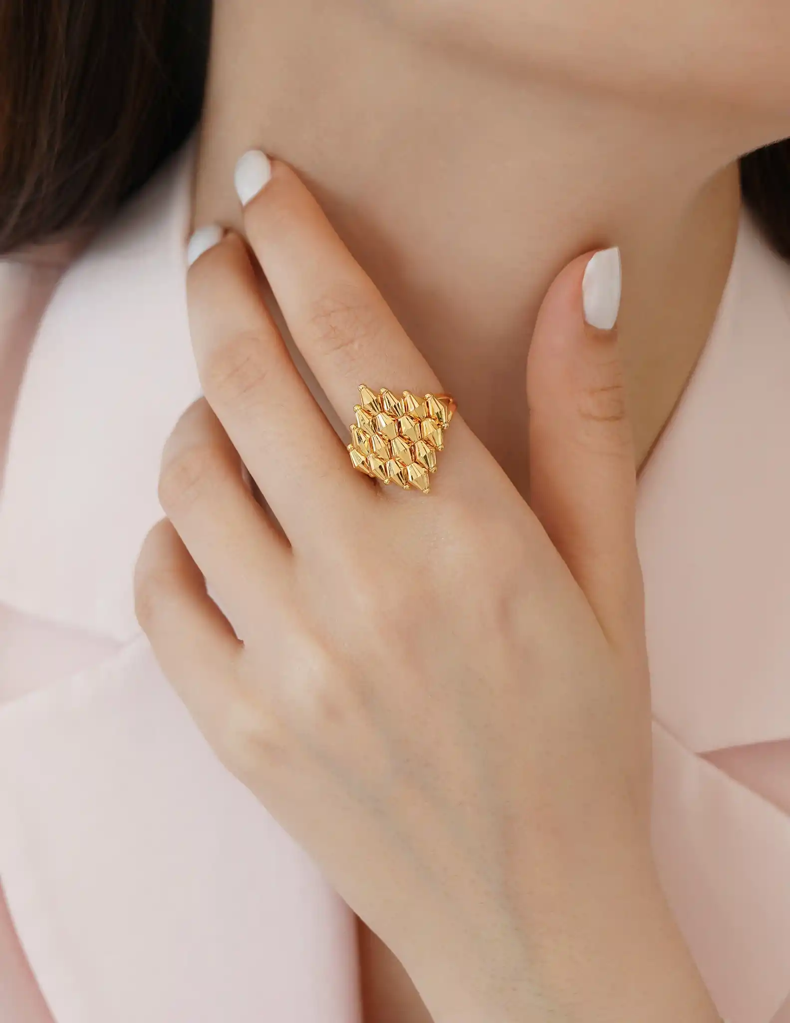 22 Ayar Altın Tasarım Yüzük