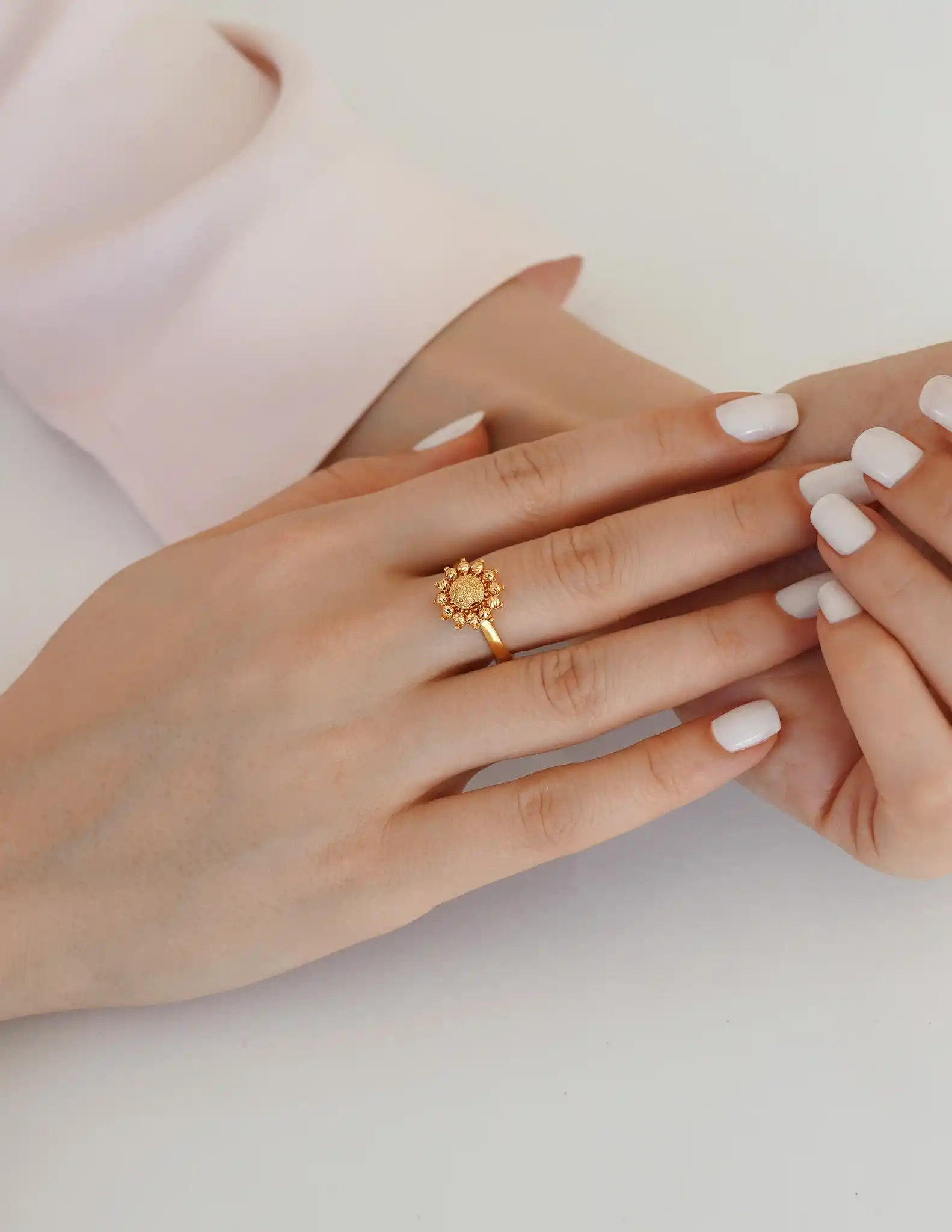 22 Ayar Altın Dorika Toplu Yüzük