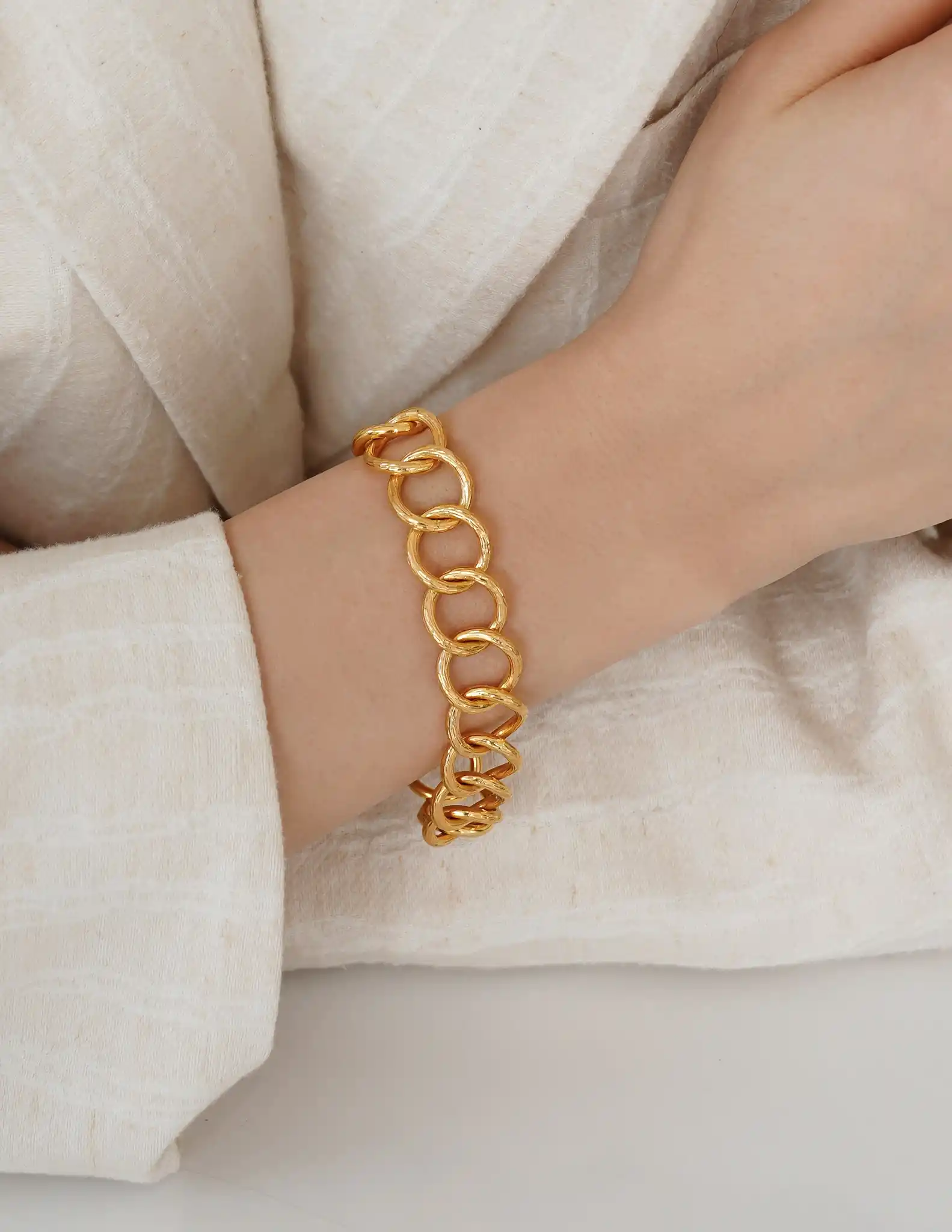 22 Ayar Altın Samanyolu Bileklik