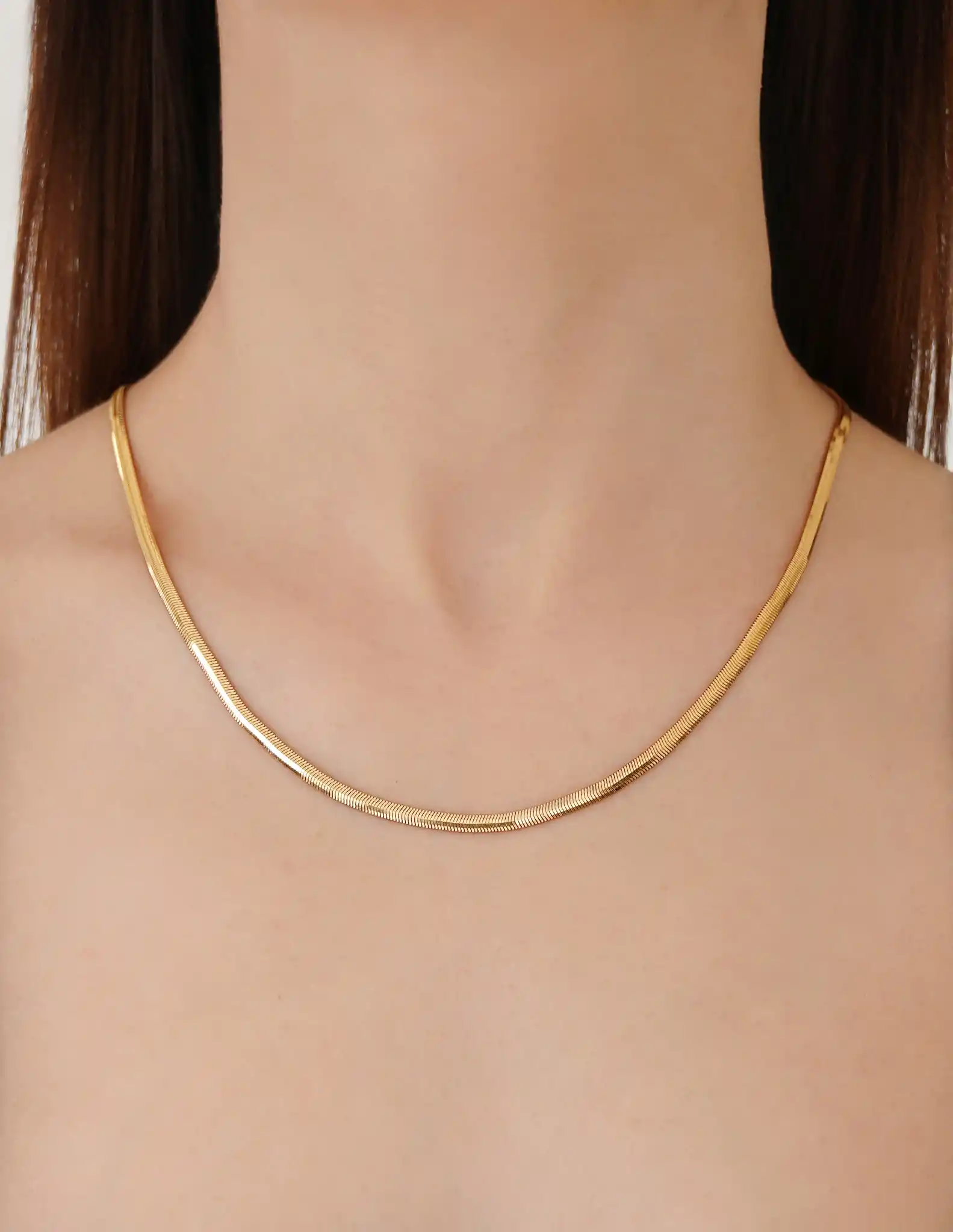 22 Ayar Balıksırtı Altın Zincir