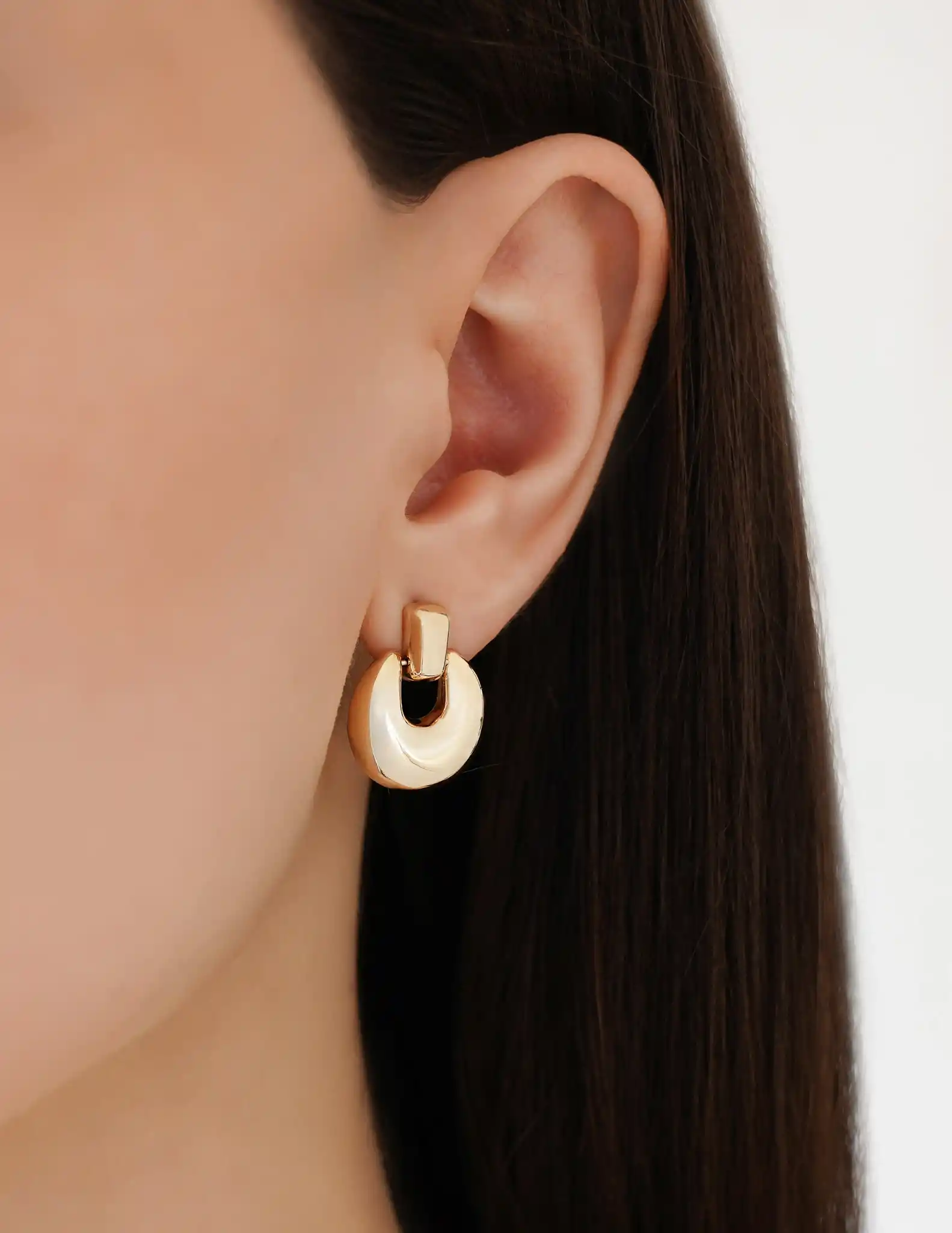 Altın Vintage Küpe