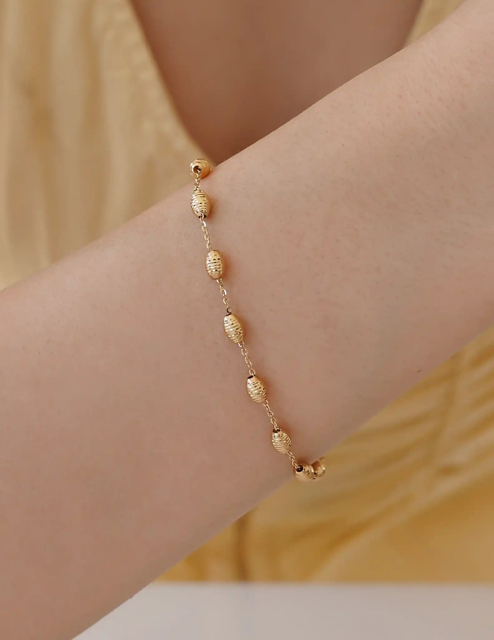 Kalemli Yassı Dorika Toplu Bileklik