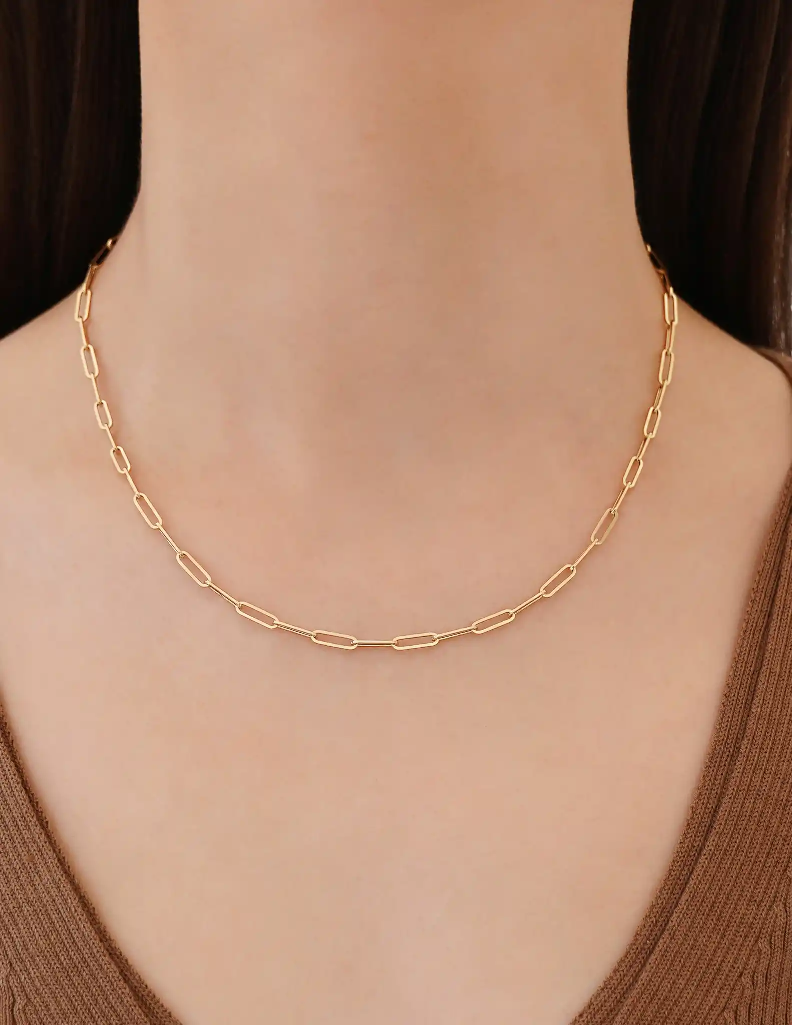 Altın Ataç Zincir Kolye