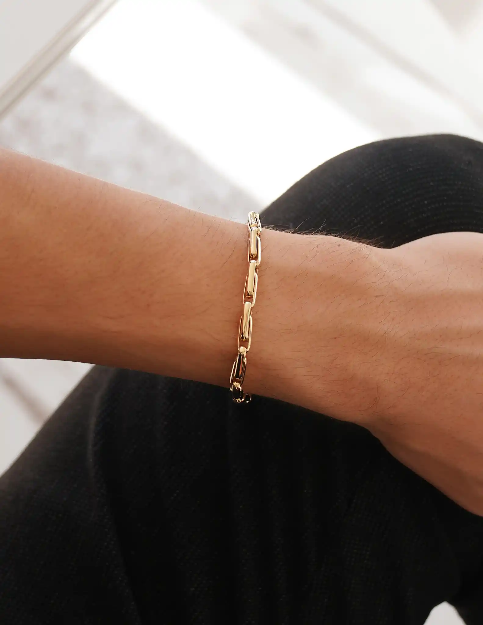 Altın Kapsül Zincir Bileklik