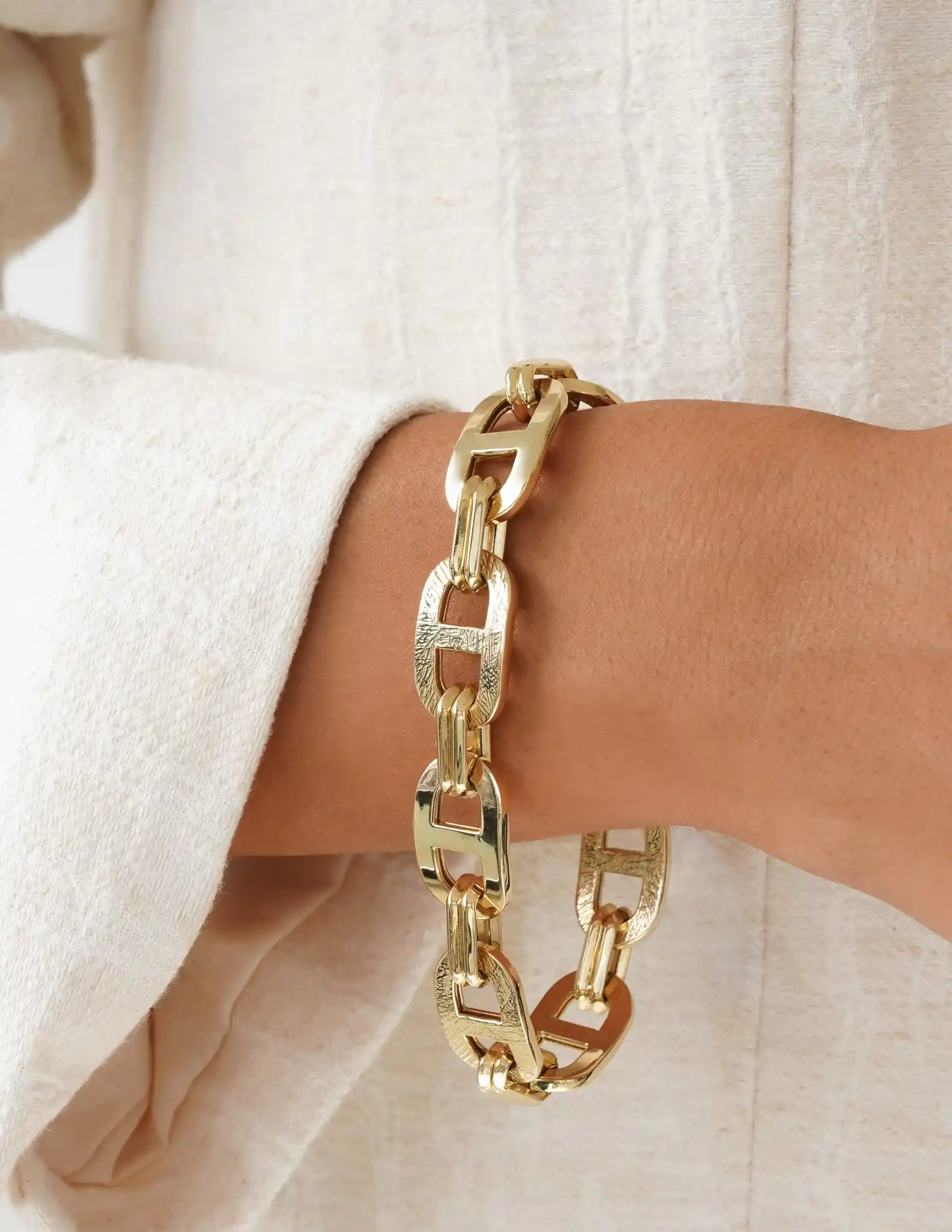 Altın Bold Zincir Bileklik