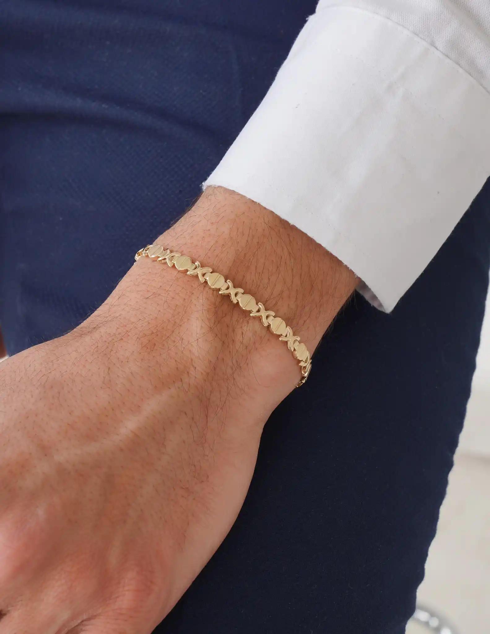 Altın Erkek Bileklik