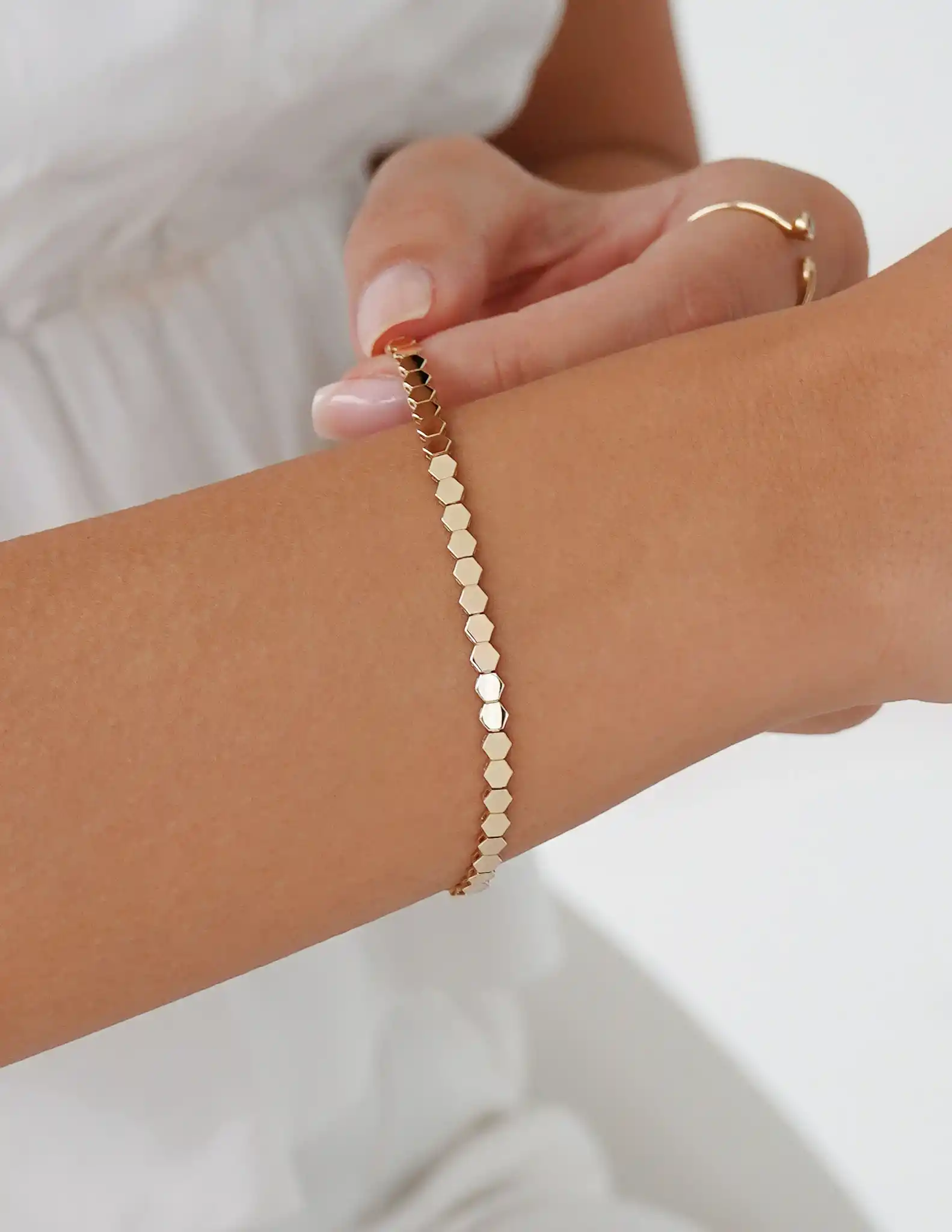 Altın Petek Bileklik