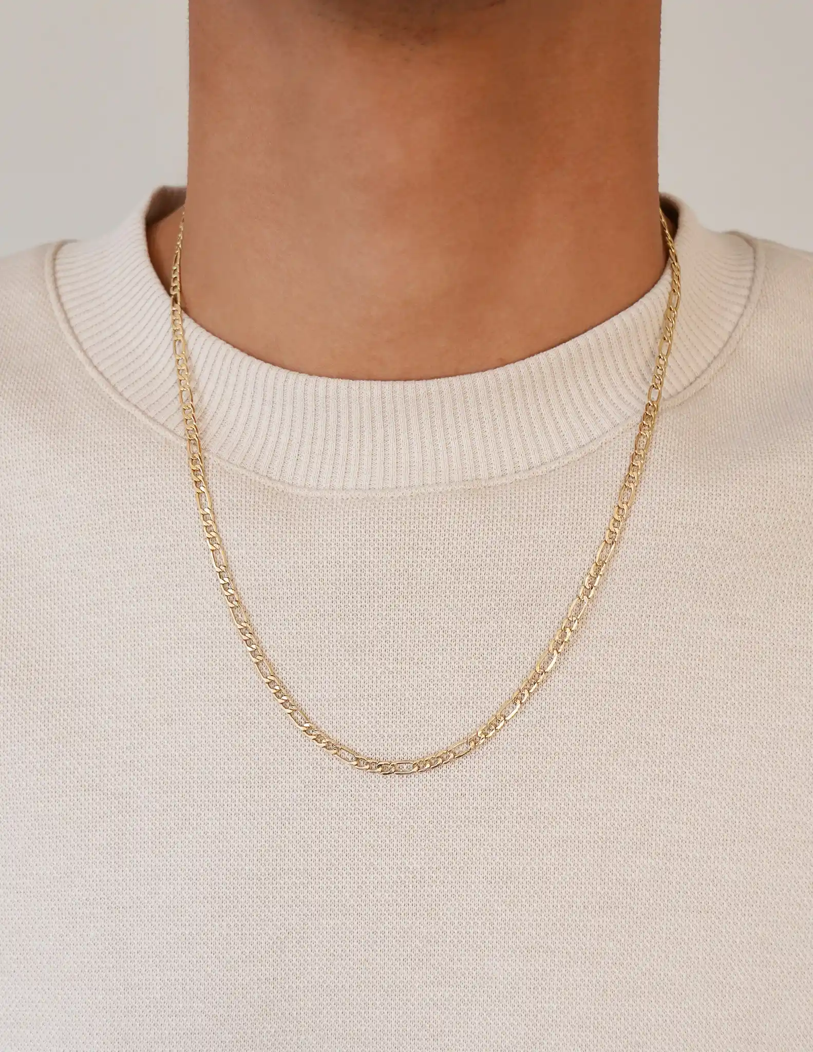 Figaro Model Altın Zincir