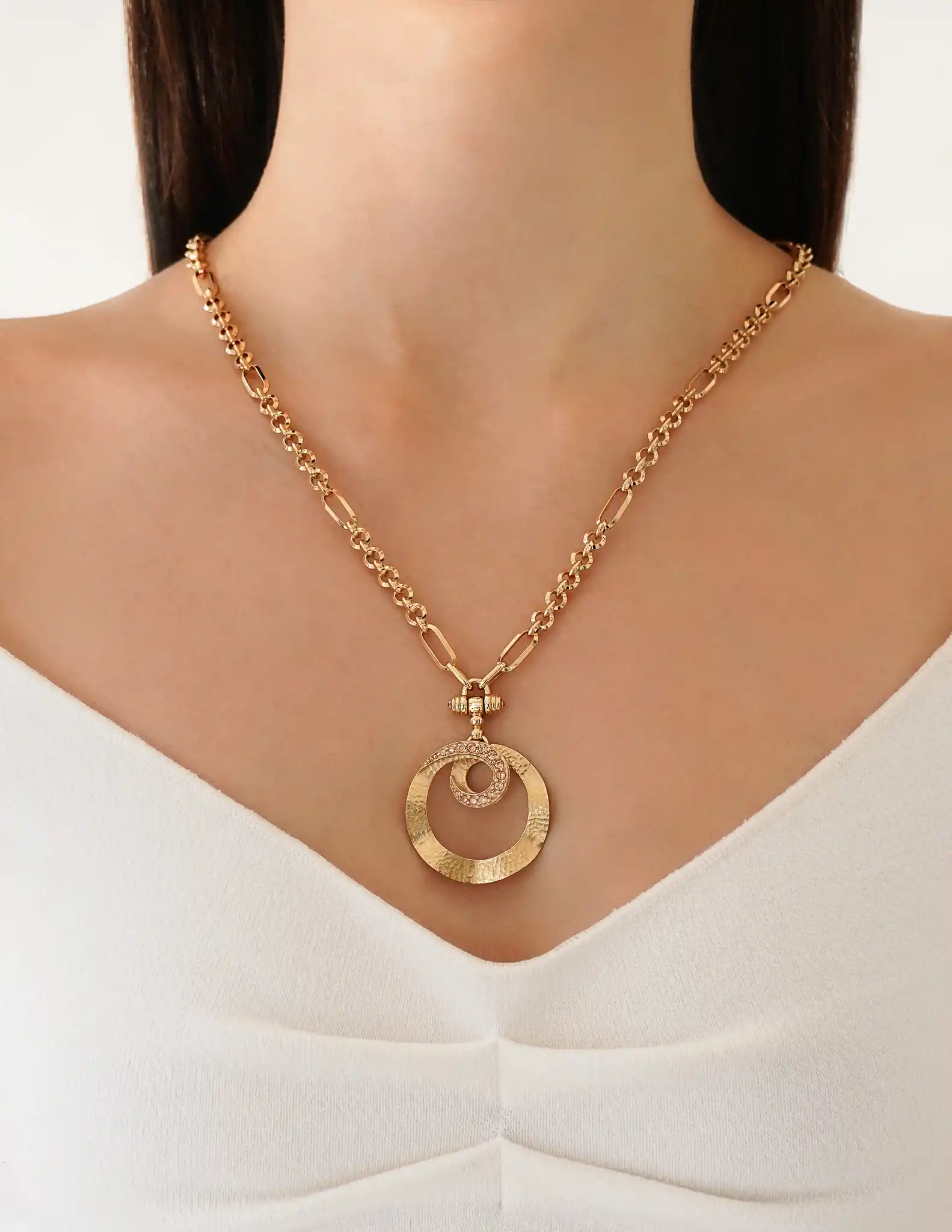 Taşlı Tasarım Kolye