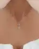 0.17 Ct. Pırlanta Taşlı Kolye