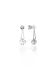 0.19 Ct. Pırlanta Taşlı Küpe
