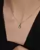 0.20 Ct. Elmas Taşlı Damla Kolye