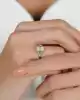 0.38 Ct. Pırlanta Baget Yüzük