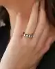 0.86 Ct. Elmas Beştaş Yüzük