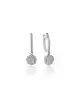 0.98 Ct. Pırlanta Taşlı Küpe