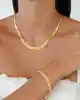 22 Ayar Altın Başak Kolye