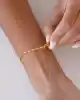 22 Ayar Altın Çiçek Figürlü Bileklik