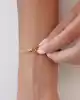 22 Ayar Altın Çiçek Motifli Bileklik