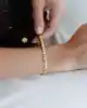 22 Ayar Altın Desenli Bileklik