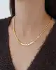 22 Ayar Altın Desenli Kolye